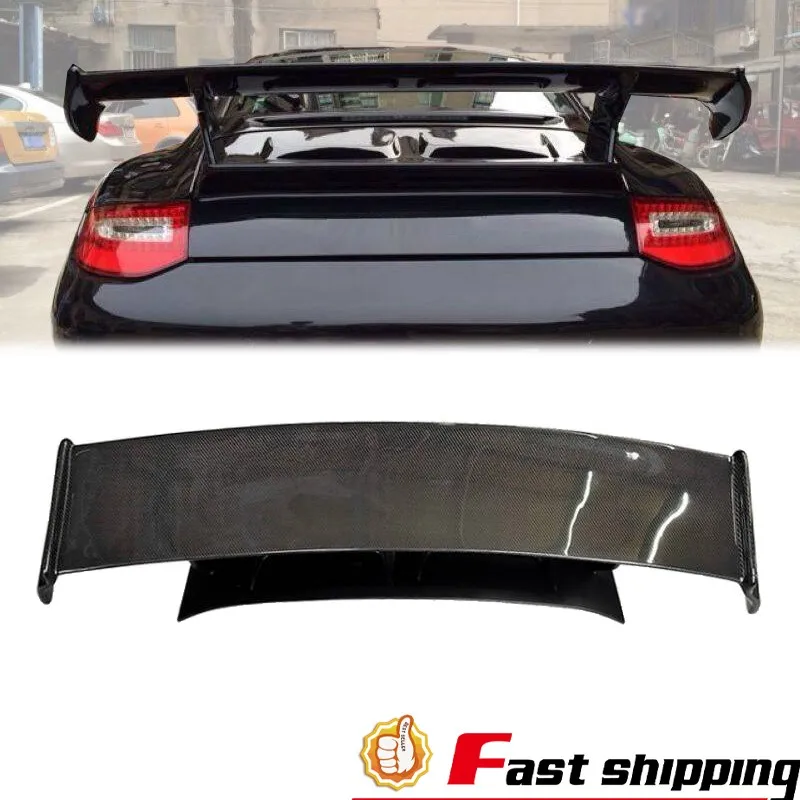 

CF + FRP Rear Trunk Spoiler Wing Fit 2004-2012 Porsche 911 997 Carrera PD-GT3RS