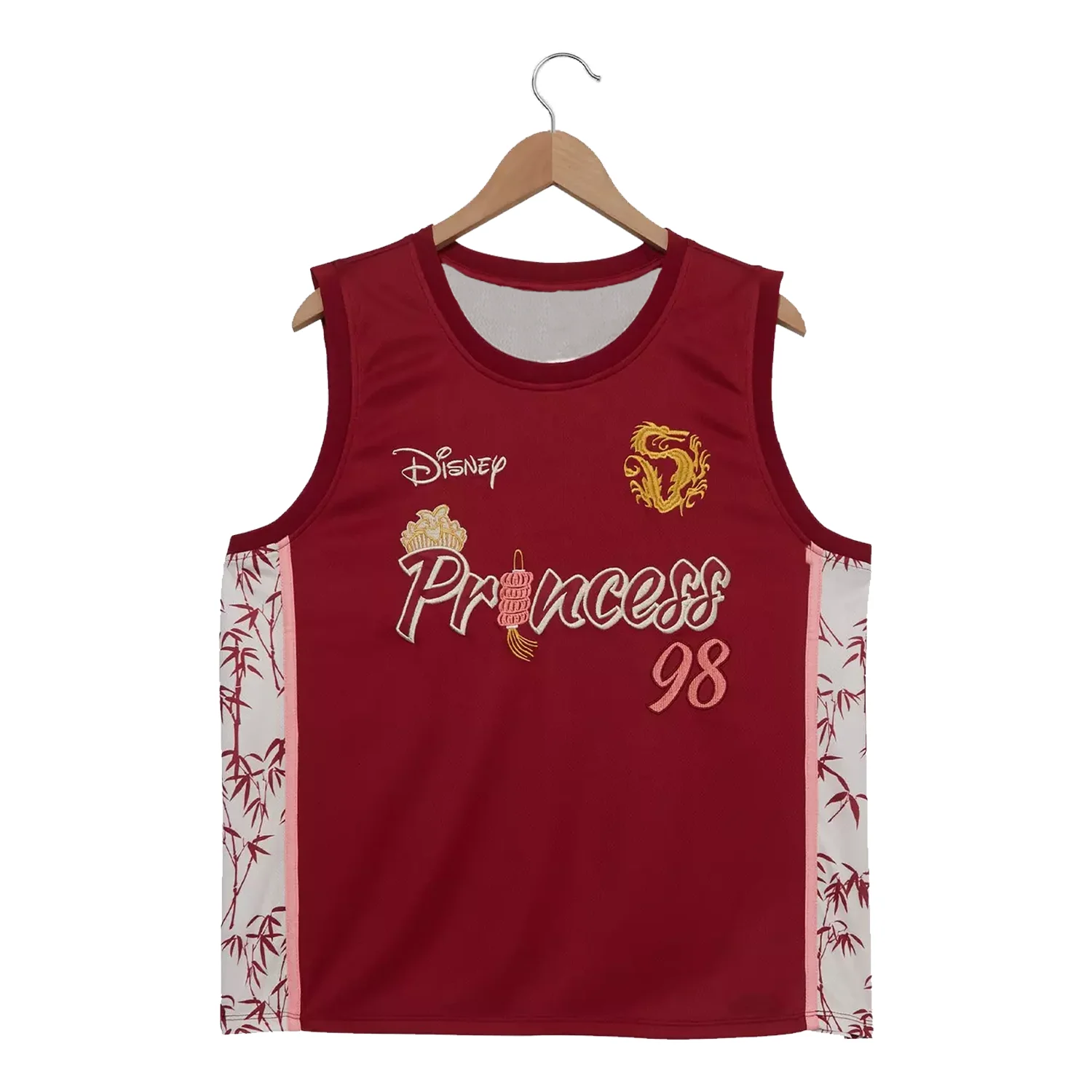 

Disney Mulan Basketball Jersey Newest Outdoor Quick Dry Jersey Summer Classic Casual Vest Exercise Jersey