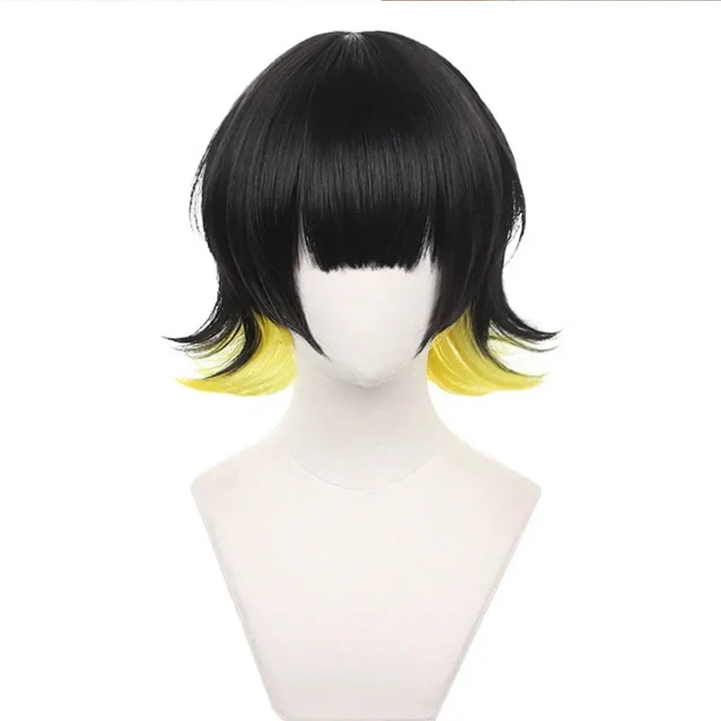 

Bachira Meguru Cosplay Pruik Mannen Hittebestendige Synthetic Pruik Хэллоуин Карнавал Rollenspel Rekwisieten Rose Net