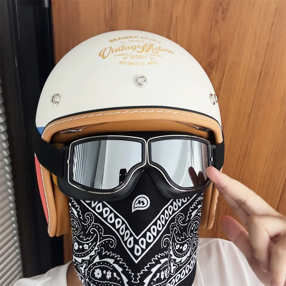 Cruising motorcycle Harley retro glasses riding pedal off-road motorcycle goggles windproof sand knight goggles