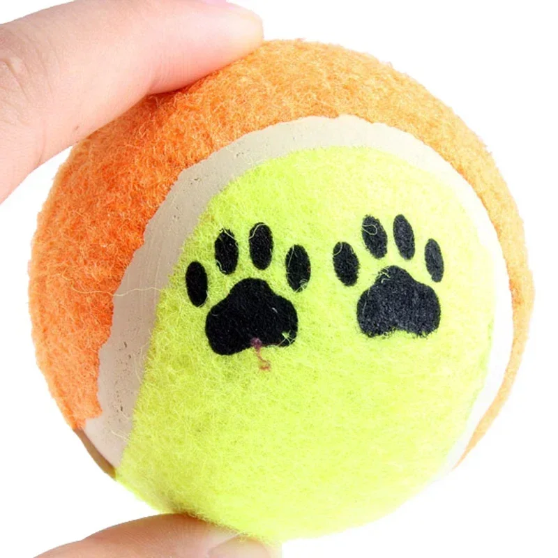 Tennis Dog Balls Dog Toys Run Fetch Throw Play Pet Puppy Toys For Dog\'s Training Pet Supplies 1pc