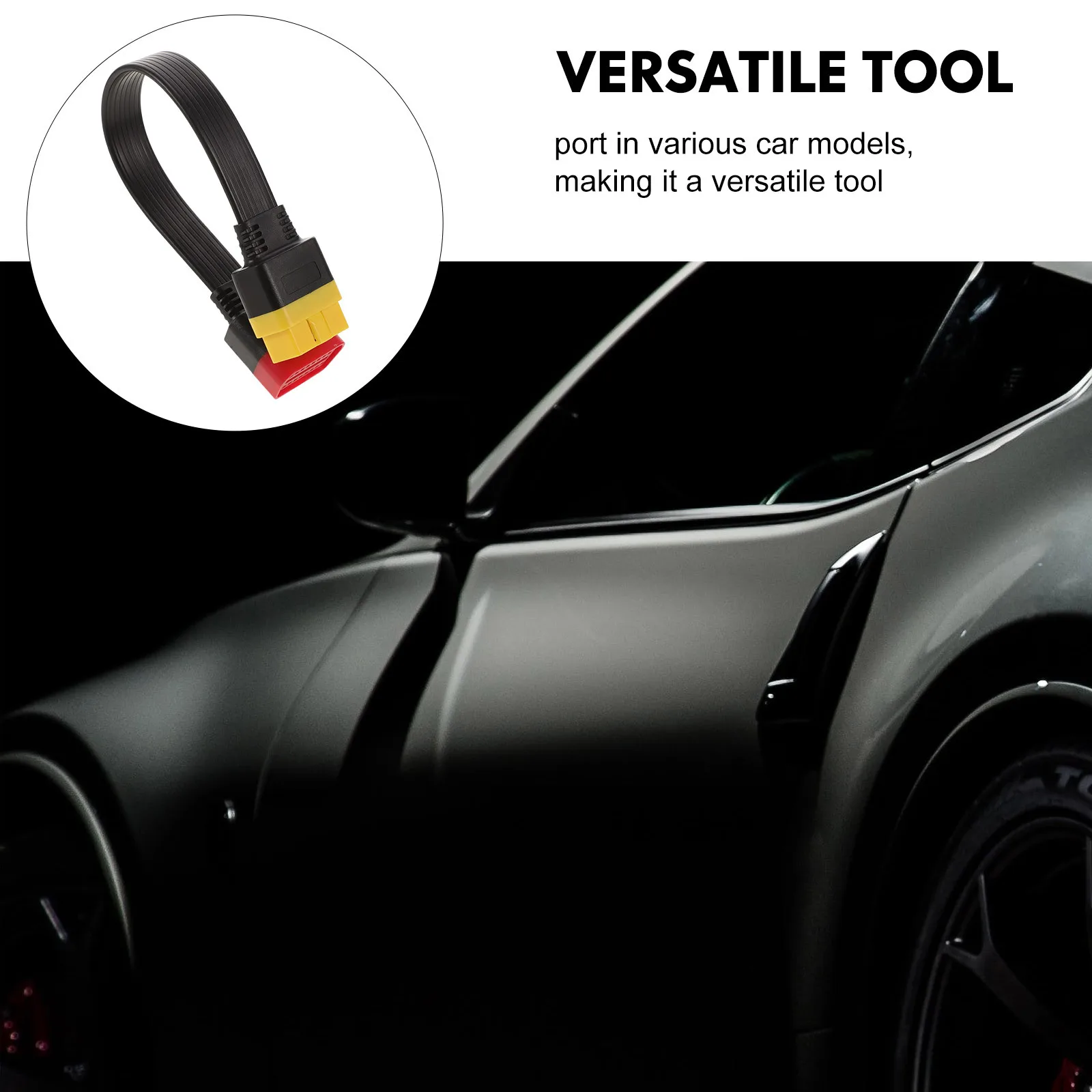 

Extension Cable Extended Length To Female Adapter For Car Diagnostic Tools Vehicle Engine Jumper To