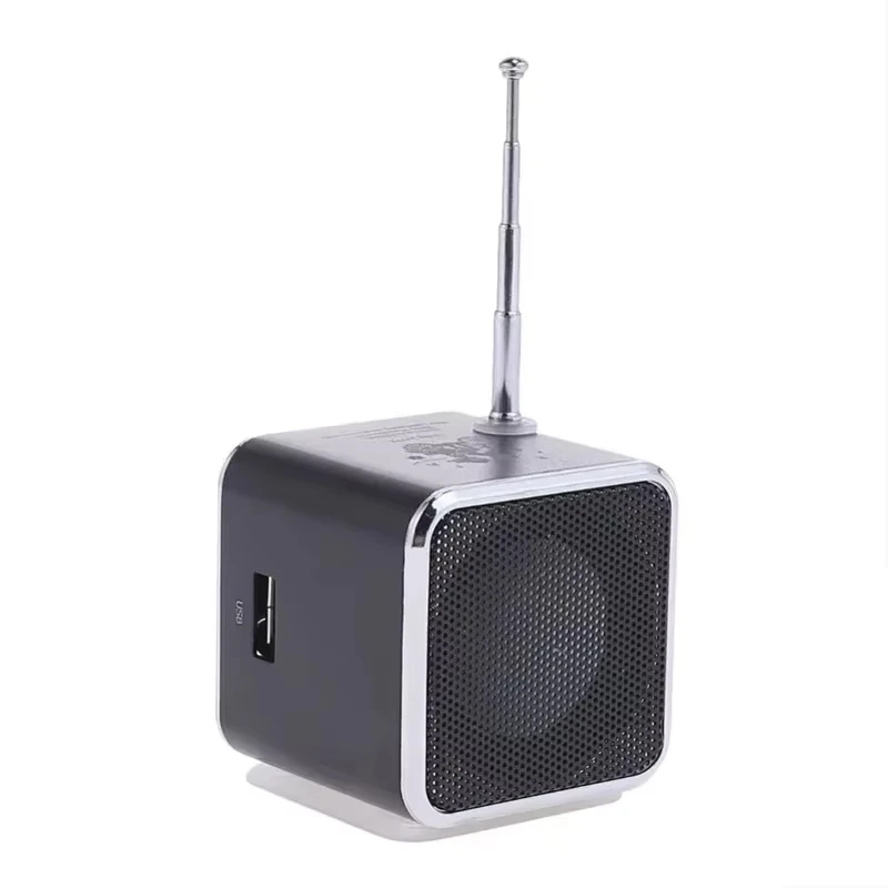TD-V26 Mini Portable Sound Speaker TF Card FM Radio AUX Stereo Music Player Bluetooth Speaker for Outdoor High Looks Party