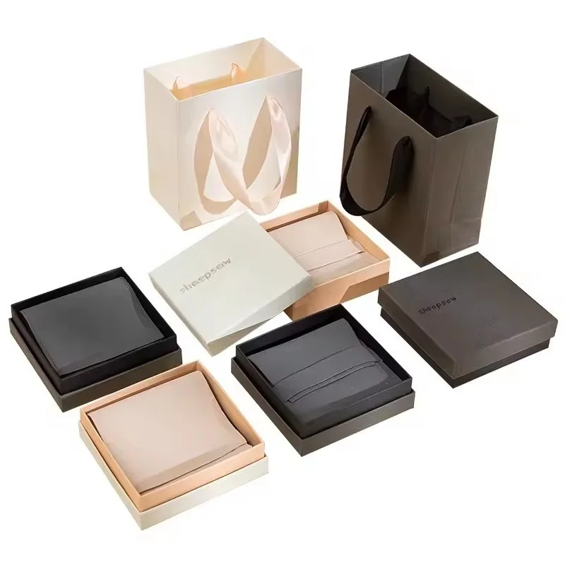 

Personalize jewelry box set personalized logo packaging drawer cardboard box