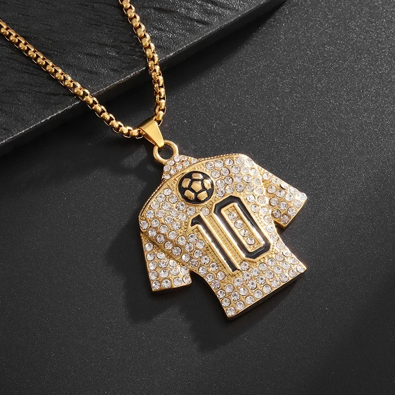 Exquisite kreative Blase Buchstabe Xo eingelegte weiße Zirkon Anhänger Halskette Herrenmode Casual Party Schmuck Urlaub Geschenke