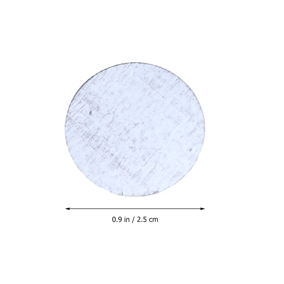 100개 양면 접착 시트 아이섀도 케이스용 둥근 바닥 패드 메이크업 정리함 도구 시트 아이언 아이언