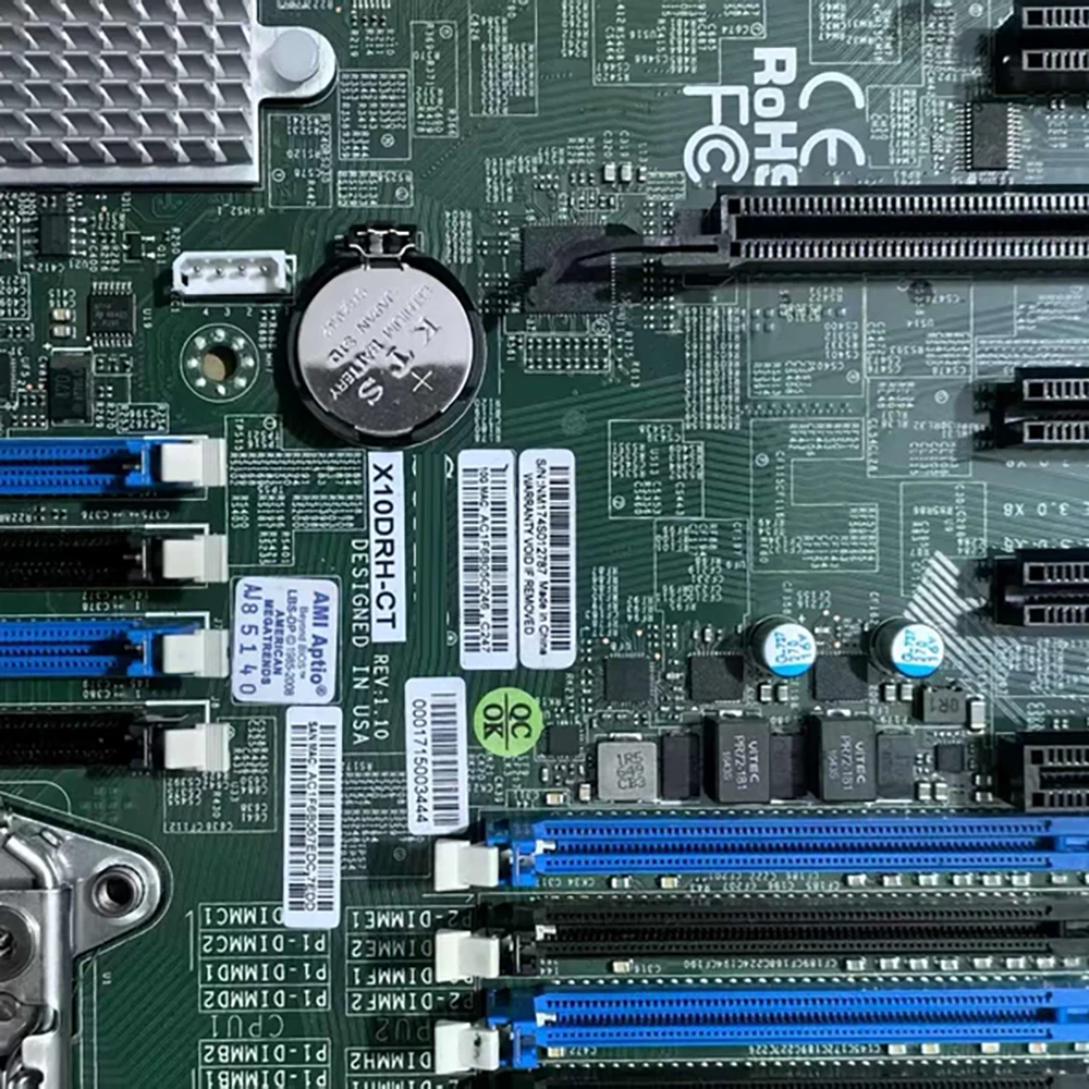 X10DRH-CT para placa base de servidor Supermicro C612 X99 2011-V3