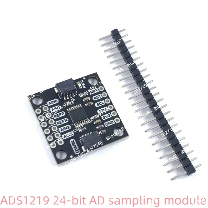 2.3-5.5V ADS1219 24-bit AD sampling module 24-bit ADC-4 Channel