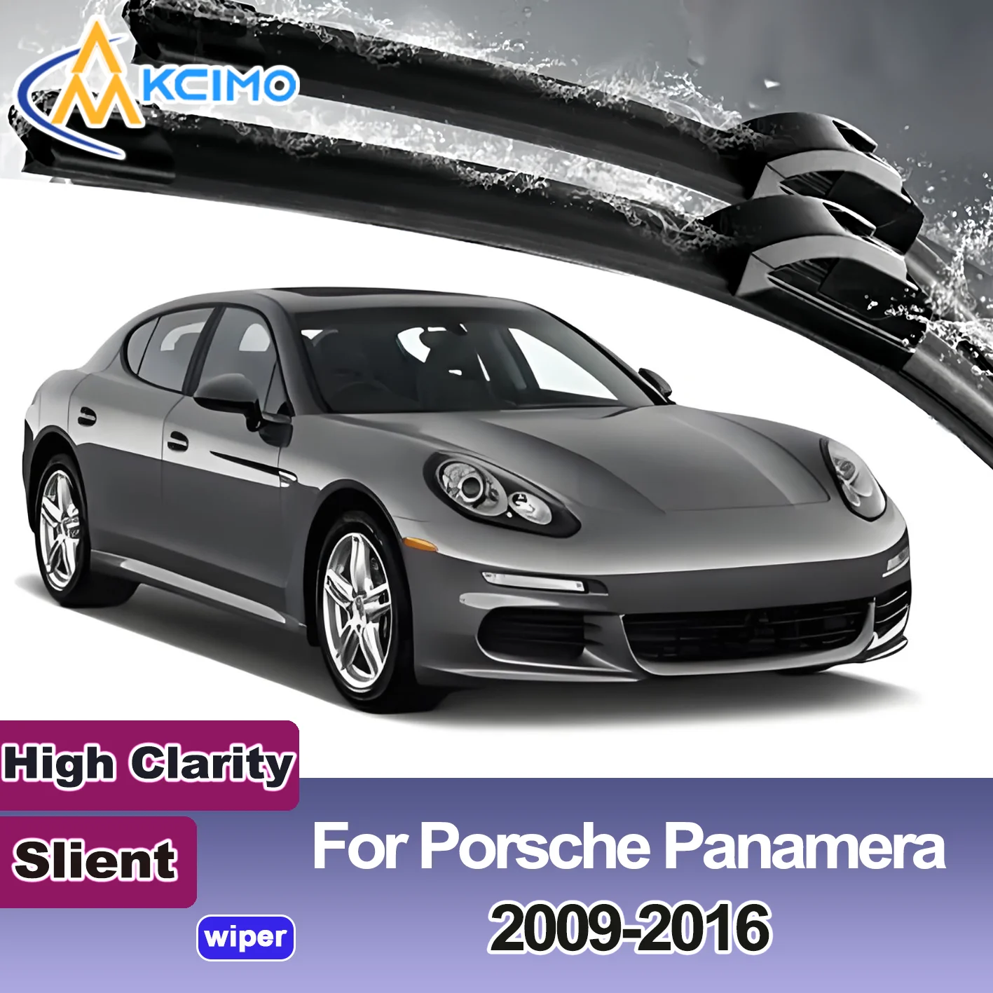 

KCIMO 2PCS New Front Windshield Wiper Blade for Porsche Porsche Panamera 970 Chassis G1 2009-2016 Front Windshield Accessories