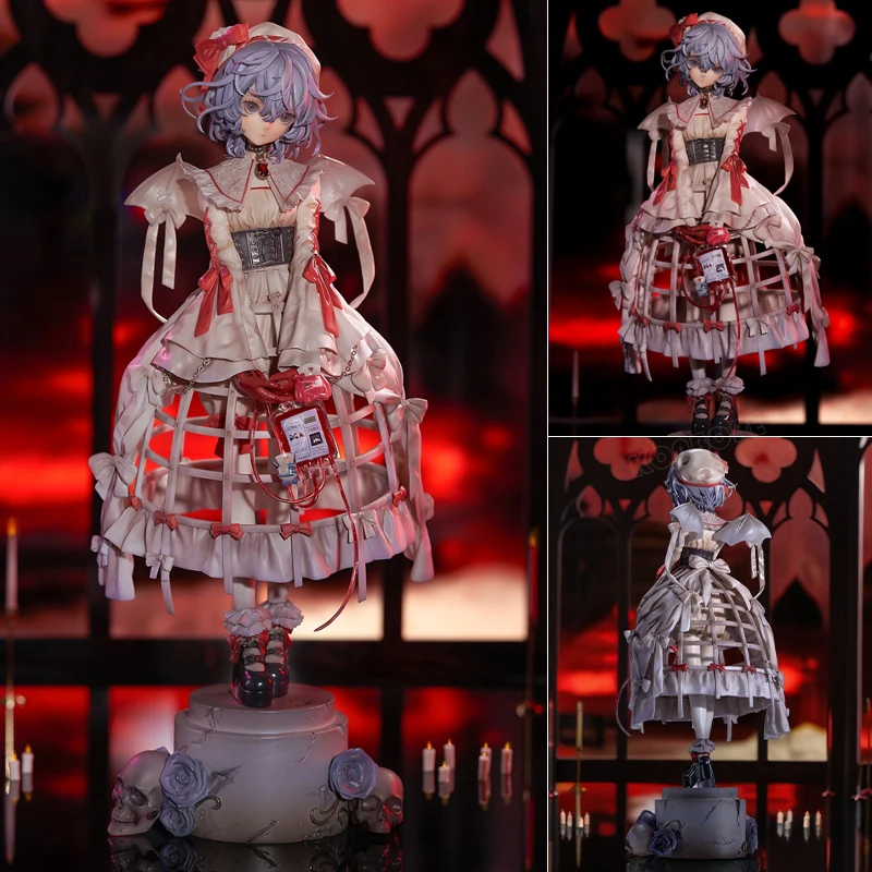 Figura de Anime de 25 cm de Remilia Scarlet del Proyecto Touhou, Figura de Acción de Alter Flandre Scarlet/Alice/Kirisame Marisa, Muñeca de Juguete