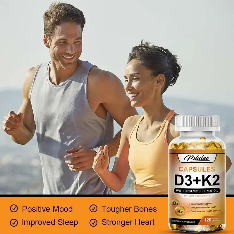 Vitamin D3 + K2 Supplement - Support Teeth, Bone, Heart Health & Joint Health - Image 5