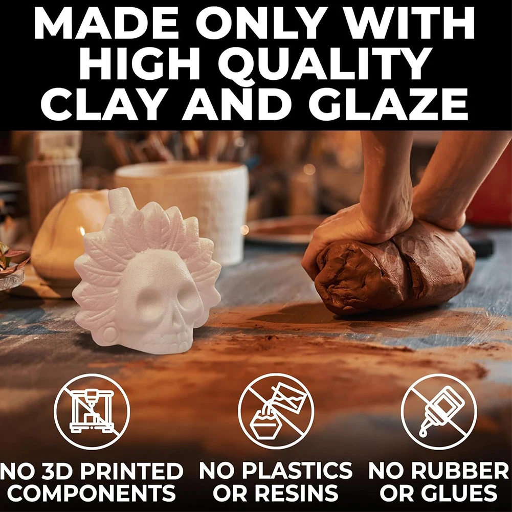 مخيف ازتيك الموت صافرة بصوت عال الصراخ صافرة الجمجمة صافرة لدعائم مزحة عيد الهالوين #2