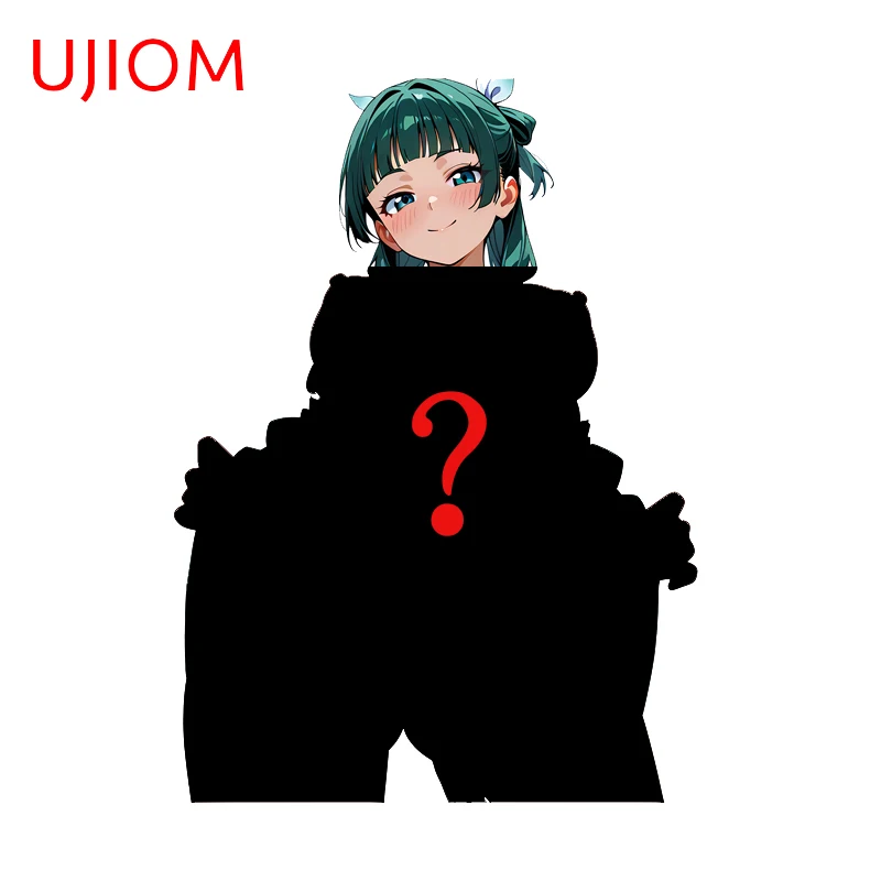 UJIOM Maomao Anime Figure Big Boobs Wall Sticker Fashion Amusing Adorable Scratch Proof Vinly Decal Premium Bumper Decoration