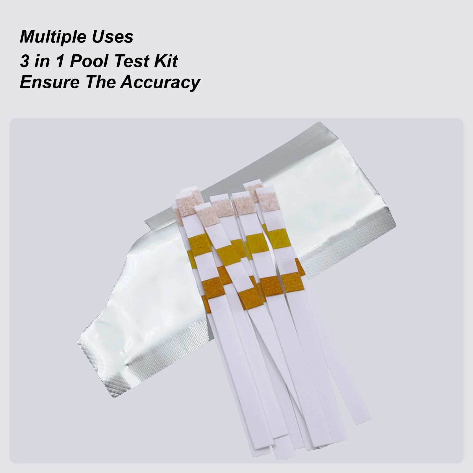 50 Strips Pool And Spa Test Strips Water Detection Strips 3 In1 Water Hot Tub Swimming Pool And Spa Test Strips Kit