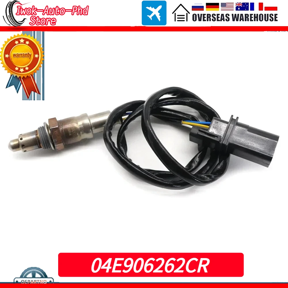 

04E906262CR Car Air Fuel Ratio O2 Oxygen Lambda Sensor For VOLKSWAGEN GOLF JETTA For AUDI A6 A7 A8 Q7 Q8 RS3 RS5 S4 S5 S6 S7 SQ5