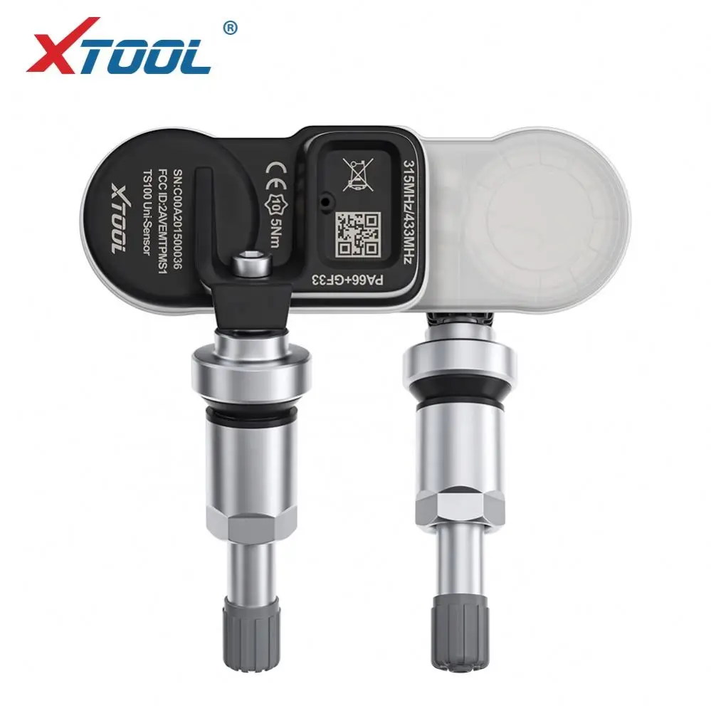 XTOOL TS100 car  tyre pressure sensor 433 MHz 315 MHz with TP150 and TP200 car tyre sensor valve sensor presion tyre