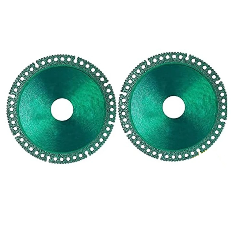 

2PCS 4 Inch Disc For Angle Grinder, Composite Multifunctional Cutting Disc, Glass Cutting Disc, For Ceramic Tile Wood