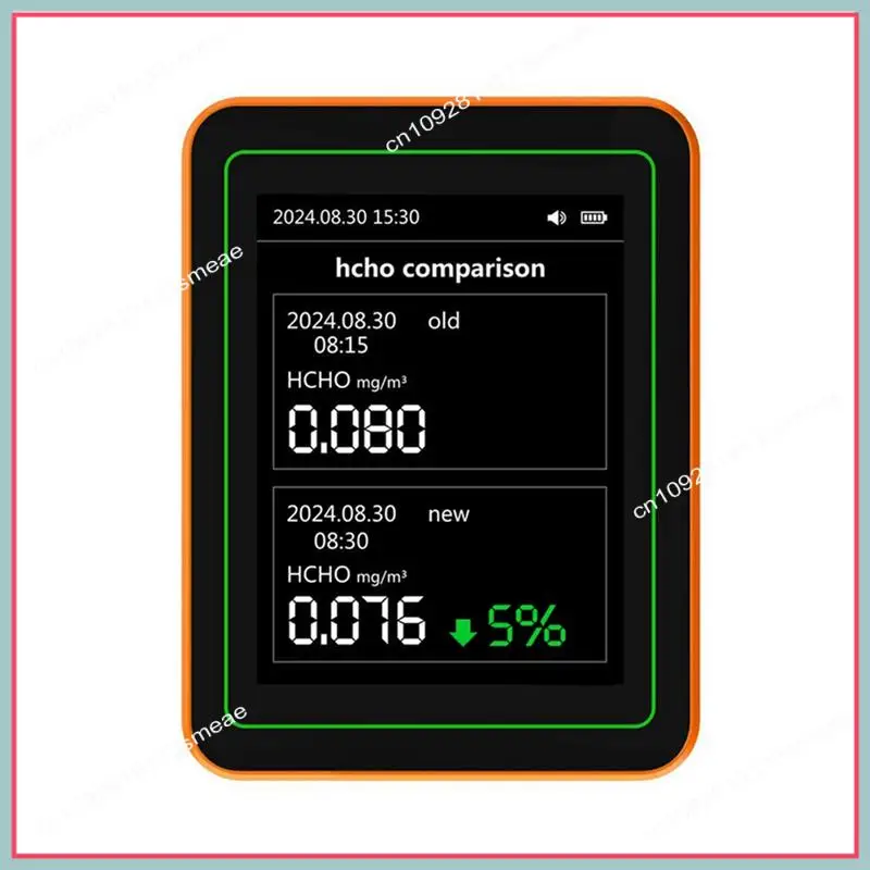 N94R 12 In 1 Air Quality Monitor PM2.5 PM10 Particle Counter With Alarm CO Detector CO Meter For Home Office Or School
