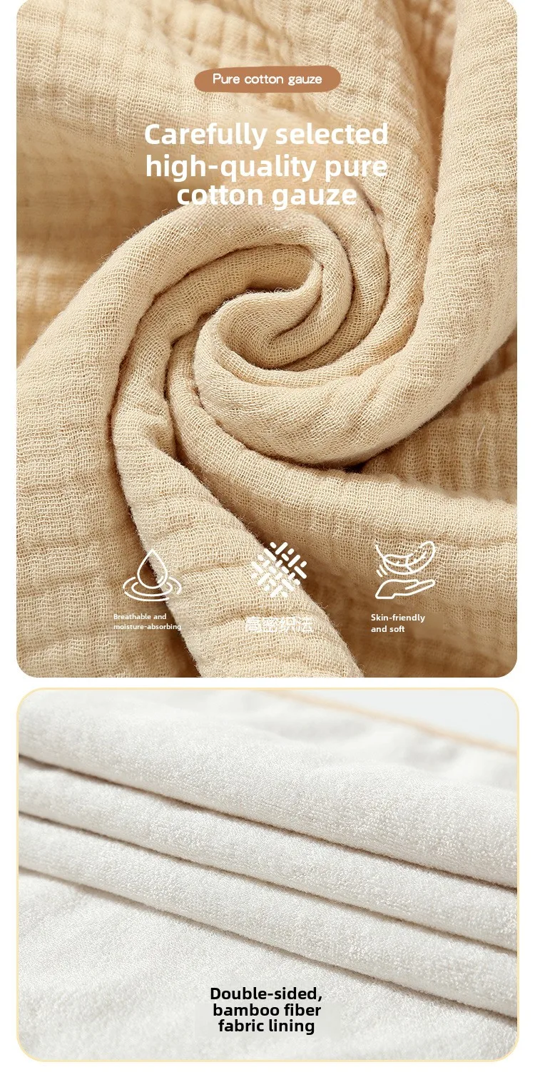 Description Picture 4 of itemFoldable Baby Infant Cotton Changing Pads Reusable Soft Cotton Infant Mat Changing Pad for Newborn Underpads Two-sided Mattress