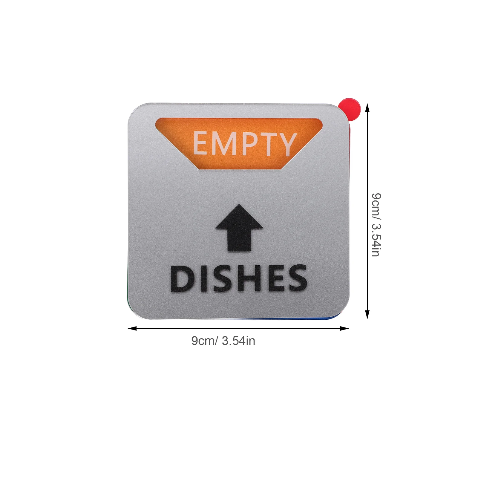 علامة غسالة الأطباق المغناطيسية، مؤشر الحالة النظيفة أو القذرة، مناسب لمعظم الموديلات، علامة حالة التنظيف لتوفير المياه للمطبخ #5