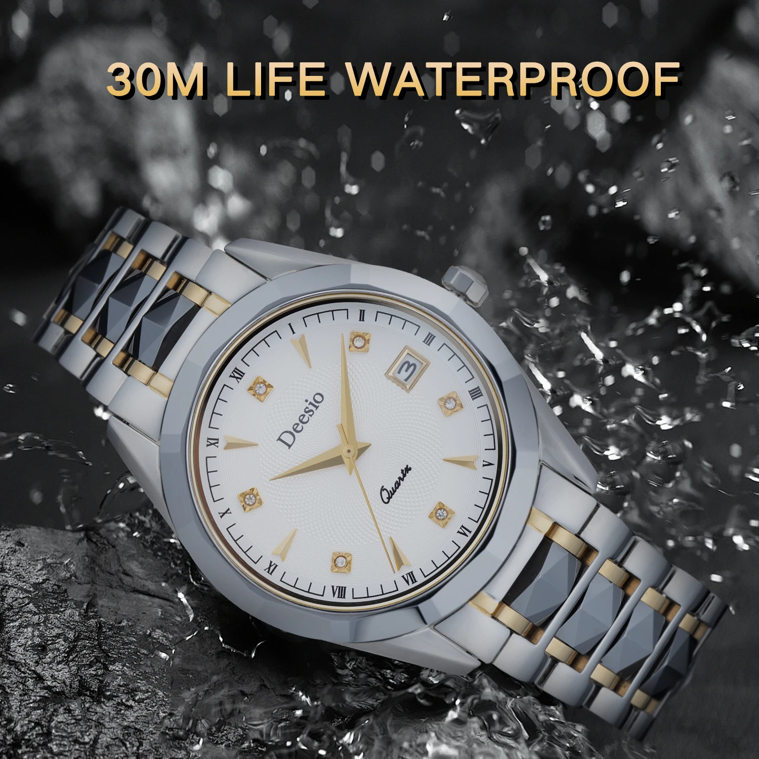 Deesio メンズ腕時計 ビジネスカジュアルウォッチ 高級 - Smartwatch Watches Gift For Men のレビューと価格