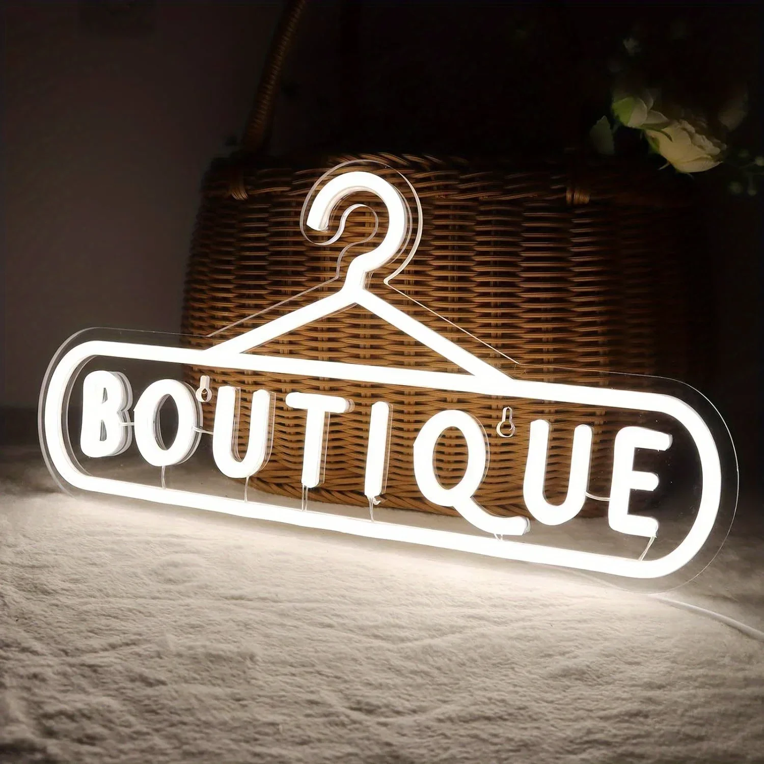 

Бутиковая неоновая вывеска Led Art Настенные неоновые огни Настенный декор для деловых вывесок для обуви Магазин День рождения Уникальный подарок для любовника