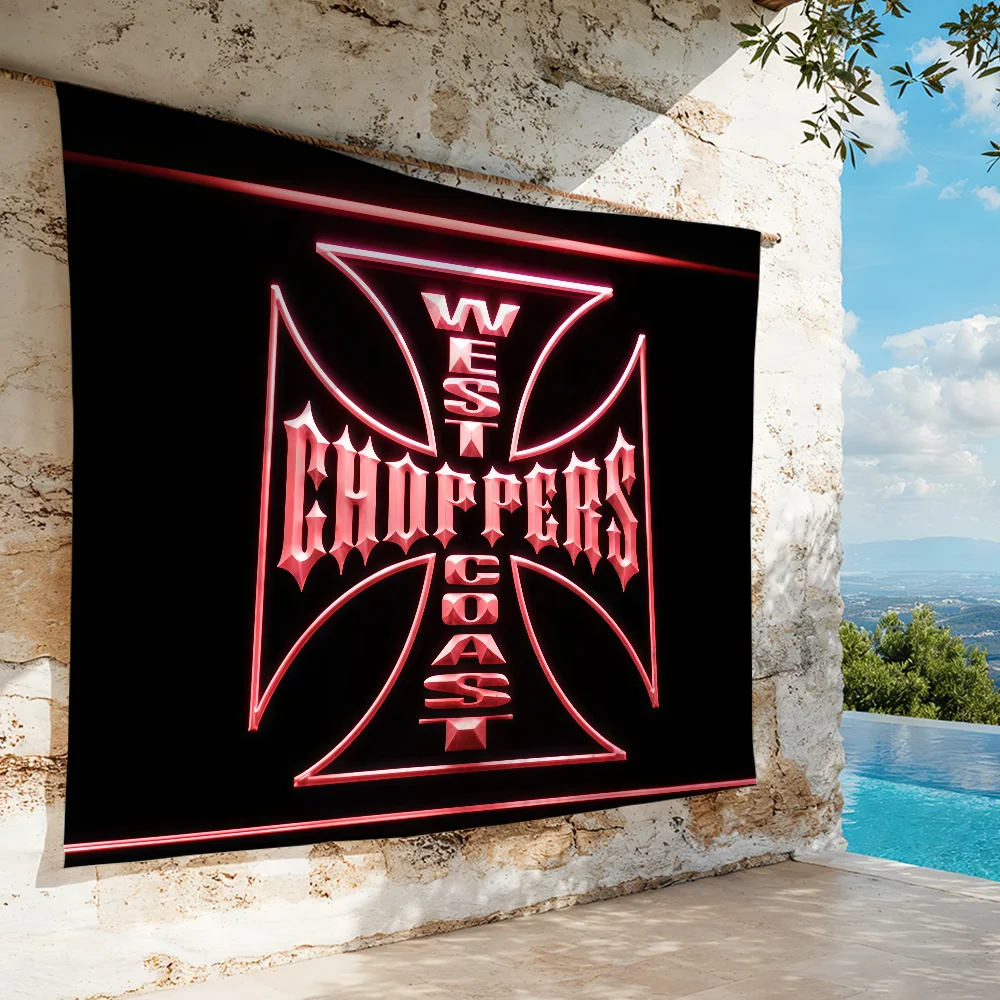 Cool West C-Coast C-Chopper  flag For Bedroom Living Bar Garden Outdoor Active  Decoration Background And Concert
