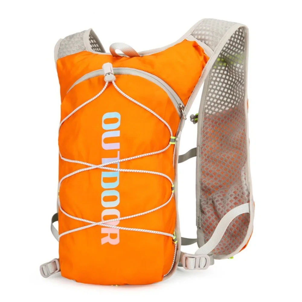 

Breathable Hydration Pack Waterproof Multiple Pockets Running Hydration Vest Convenient Adjustable Hydration Jogging Vest