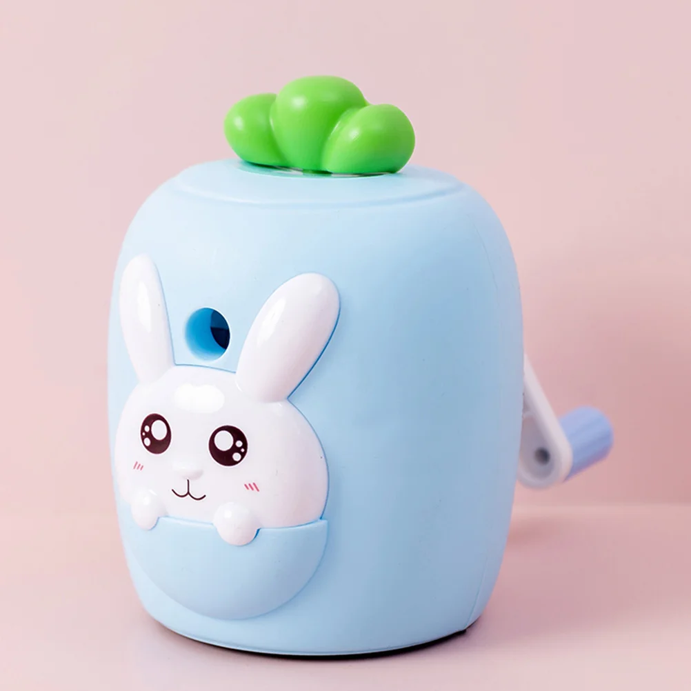 

Carrot Shaped Manual Pencil Sharpener Hand-Crank Small Portable Lightweight Bright Color Students Supply Sharpener For Office