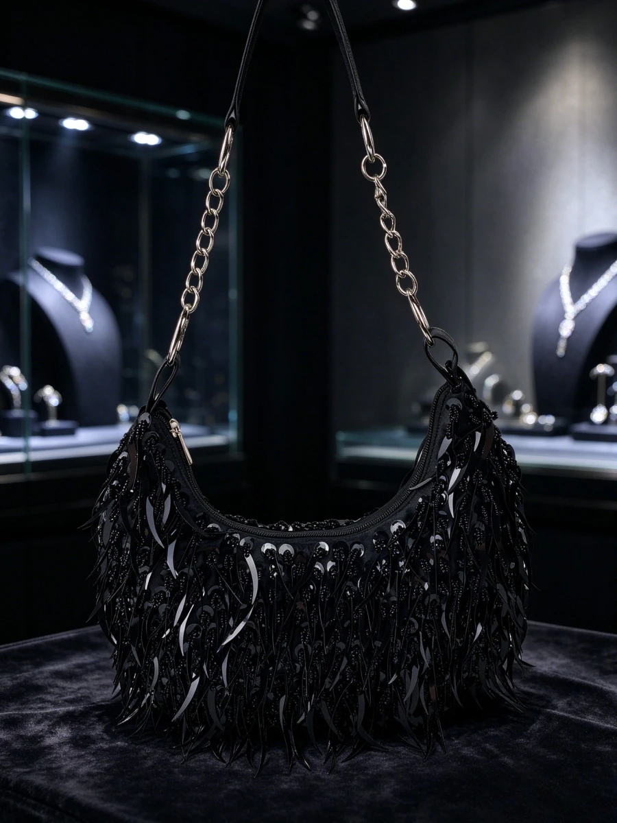 borsa-a-spalla-hobo-con-frange-di-paillettes-nere-borsa-da-sera-a-mezzaluna-con-tracolla-a-catena-borsa-da-festa-e-da-matrimonio-per-signore-di-mezza-eta-botega-venta