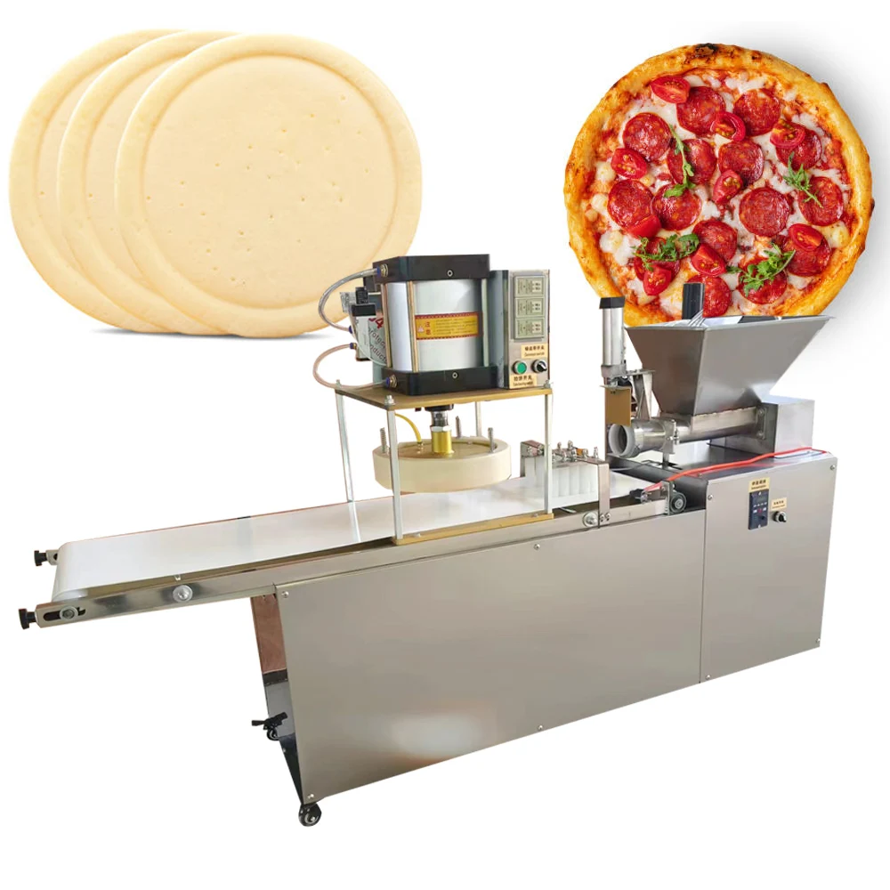 Automatic Pizza Dough Press Machine Dough Divider Machine Pizza Base Making Machine