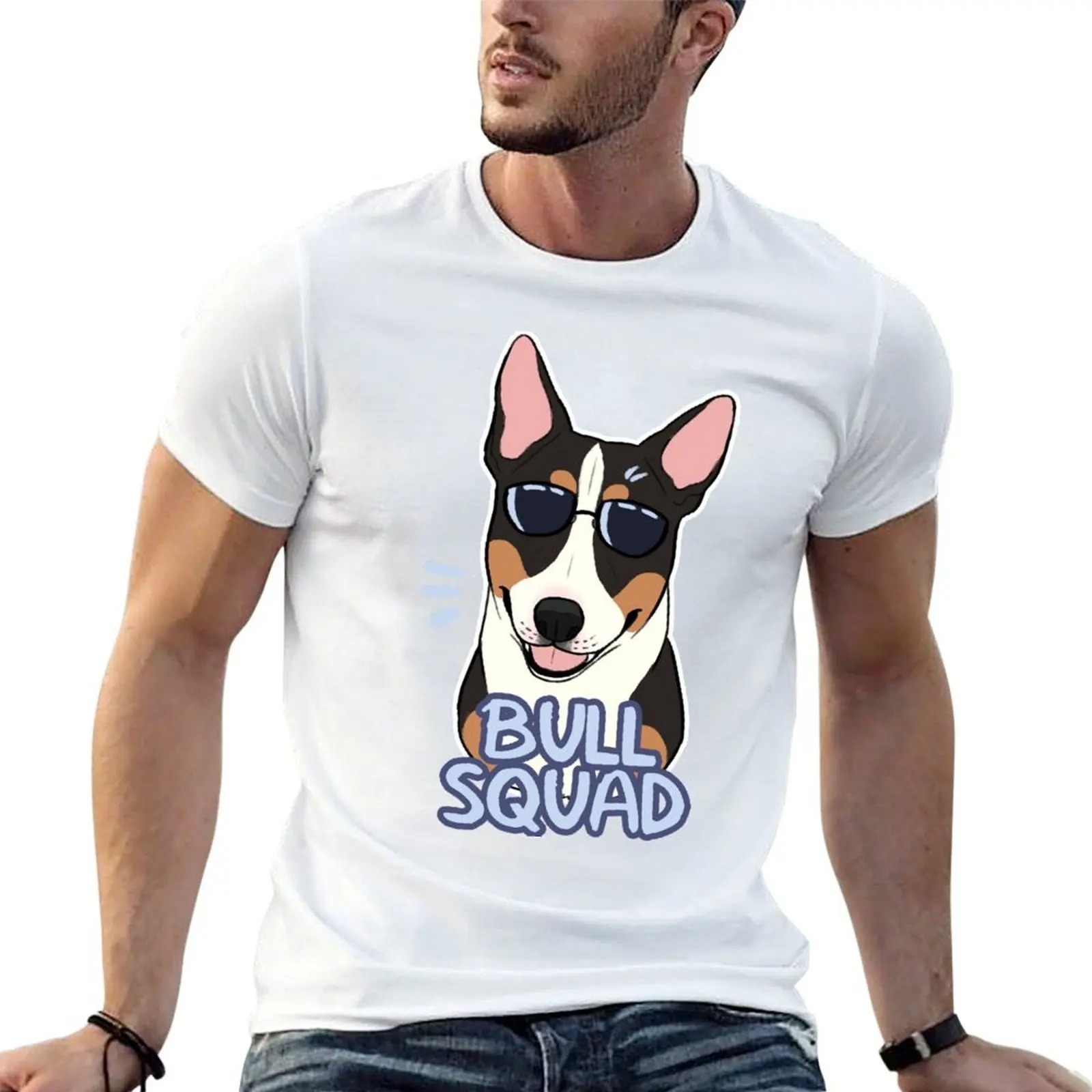 

BULL SQUAD (tricolor) T-Shirt man t shirts high quality luxury brand men t shirt cotton 100% cotton t shirt man T-shirt
