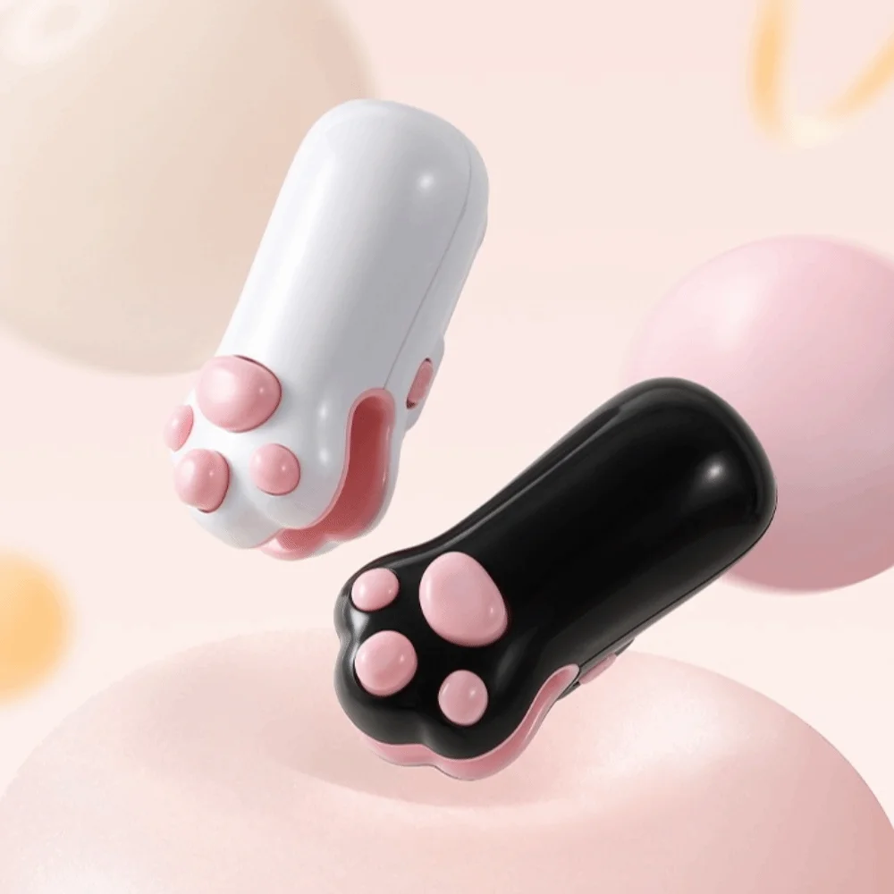 Mini Cat Paw Snack Bag Sealer Magnetic Back Type-C Charging Food Bag Sealer Heat Sealing Built-in Cutter Mini Sealing Machine