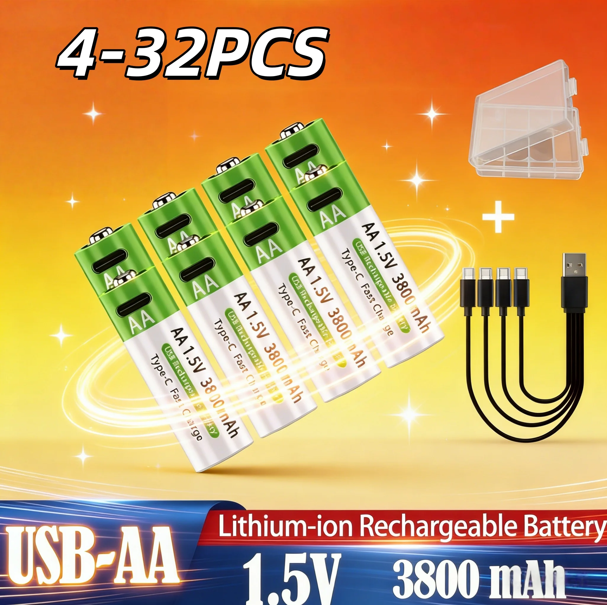 Likekala Li-Ion Aa …