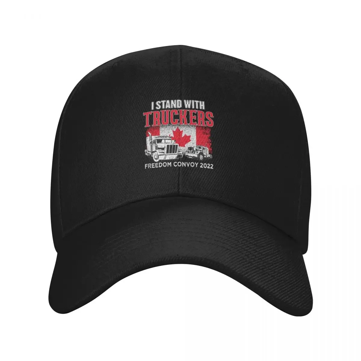 Trucker Support Canadian Truckers Rule Freedom Convoy 2022, Trucker Support, I Stand With Truckers, Freedom Convoy Baseball Cap