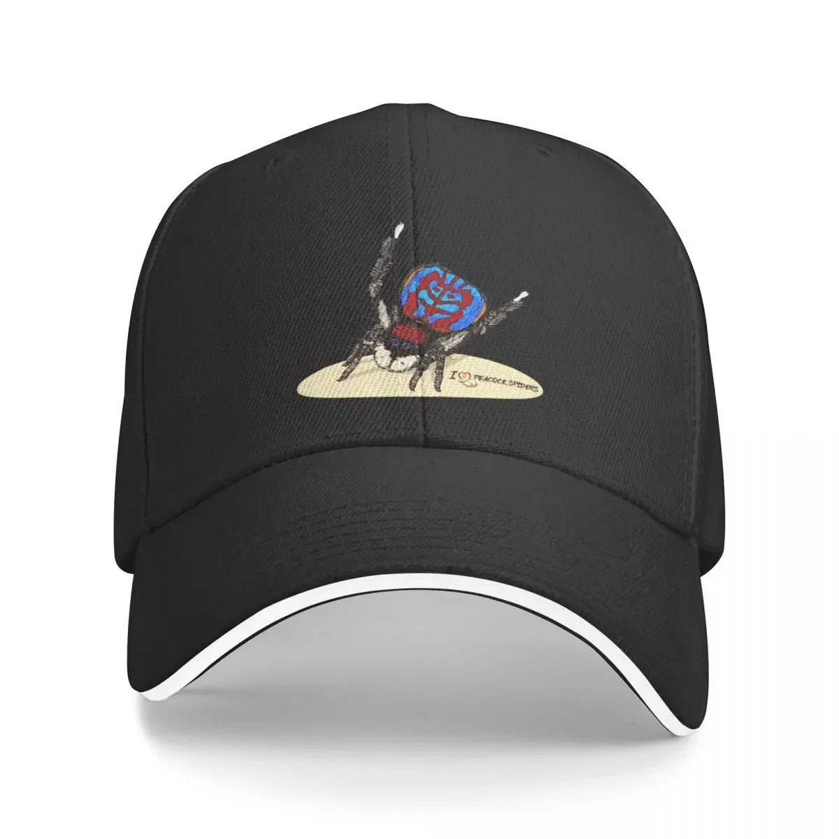 Peacock spider Baseball Cap Snap Back Hat Rugby Male Women's