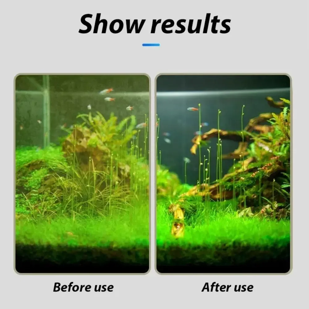 Aquarium Fish Tank Glass Plant Cleaning Brushes Floating Clean Window Algae Scraper Sponge Accessories Tools High Quality Algae