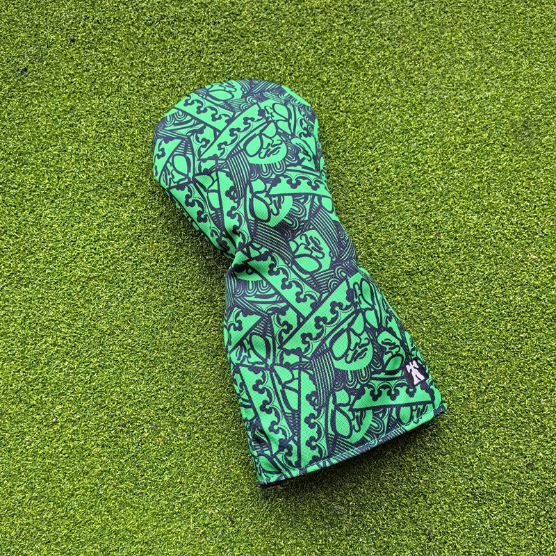 Kings and queens Golf Club #1 #3 #5 Wood Head covers Driver Fairway Woods Cover  Putter Headcover Nylon cloth