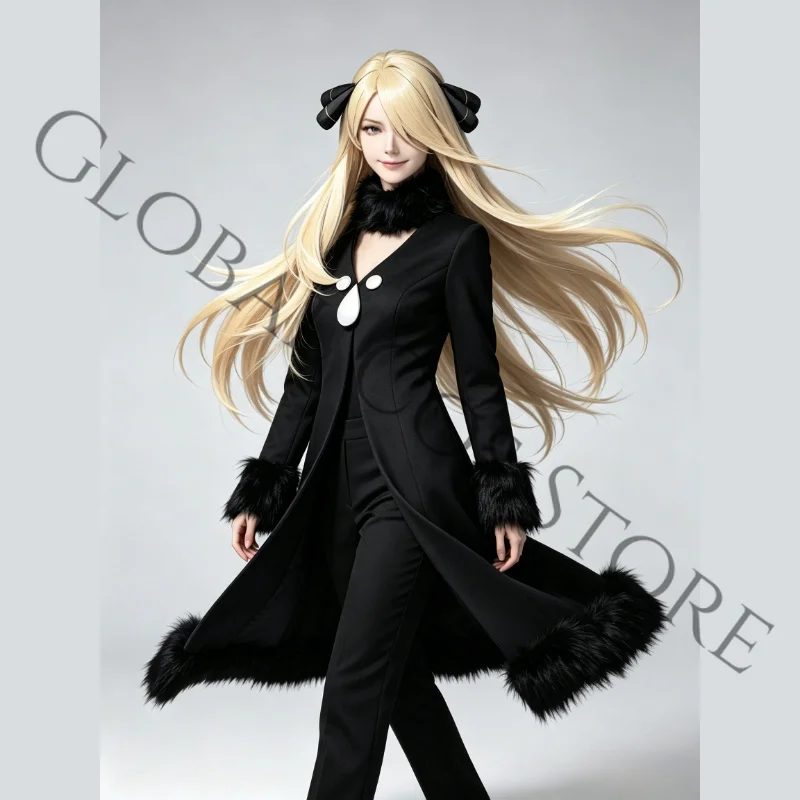 costume-de-cosplay-cynthia-personnage-d'anime-manteau-long-noir-avec-col-en-fourrure-et-accessoires-pour-la-tete-pour-femmes-jeu-de-role-d'halloween