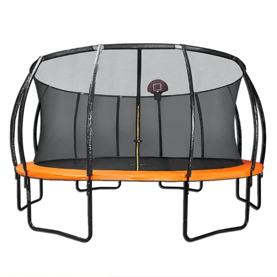 

Trampoline Children's Indoor Outdoor Square Household Bounce Bed Commercial Adult Bounce Bed with Protective Net Large