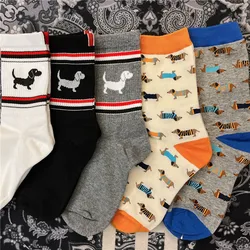 Dropshipping Creative animal socks Sausage dog dachshund Lovely hvalp hush pup puppy huisdier pet retail Cute wholesale zoo Come