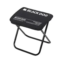 BLACKDOGFolding Chair Outdoor Folding Chair Camping Folding Stool Can Be Stored Bag Stool Portable Travel Fishing Beach