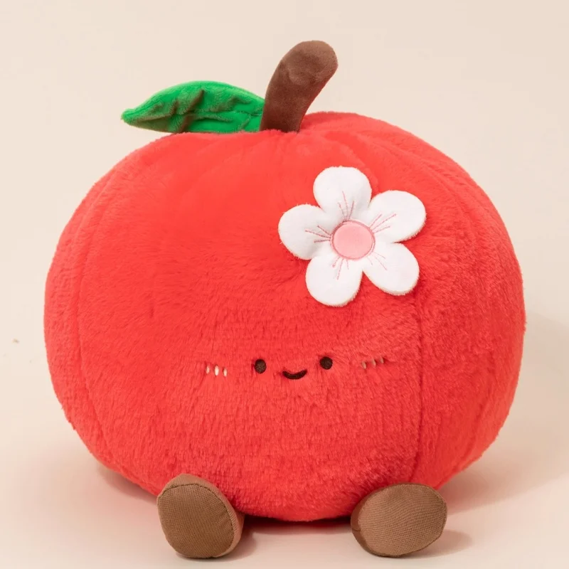 

In Stock Original 34cm Little Cu Cu Apple Doll Plush Toy Fruit Series Dolls Christmas Eve And Christmas Gifts For Friends