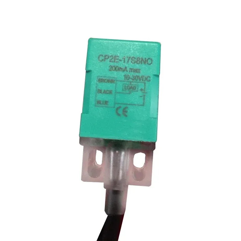 Square Proximity Switch Sensor Models CP2E-17S5NO CP2E-17S8NO NC/NO/PO/PC for Industrial Automation and Detection Applications