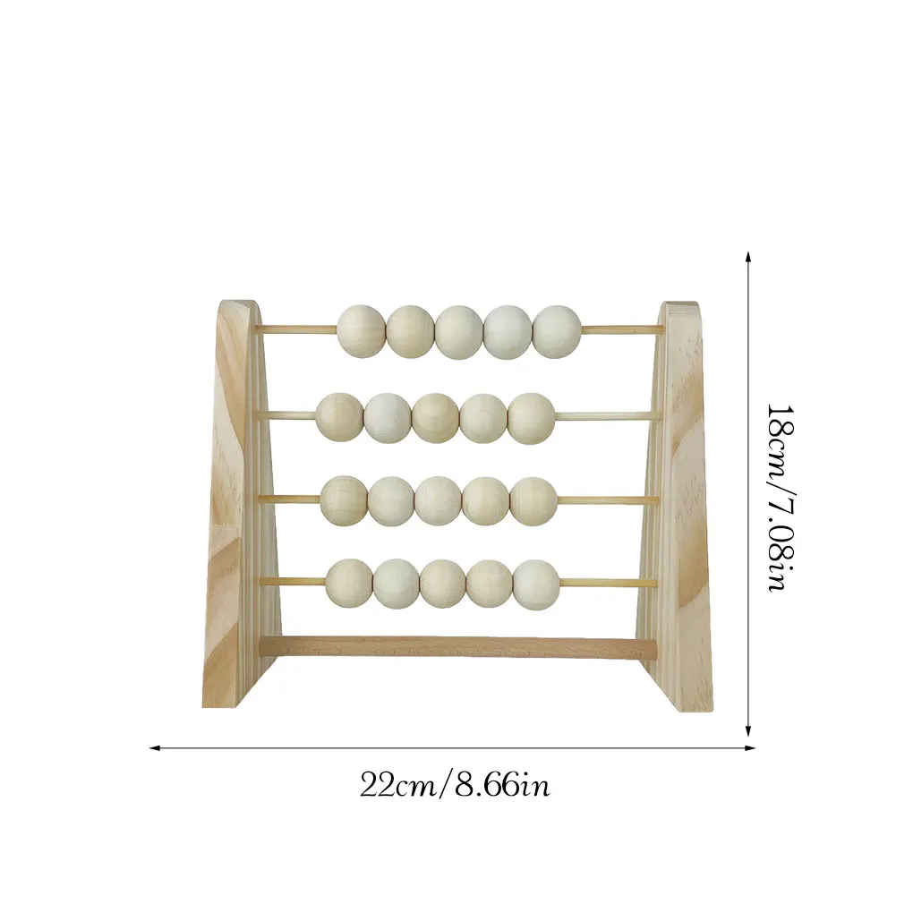 Hout Abacus Speelgoed Interessant Eenvoudig Ontwerp Jongens Meisjes Wiskunde Leren Speelgoed