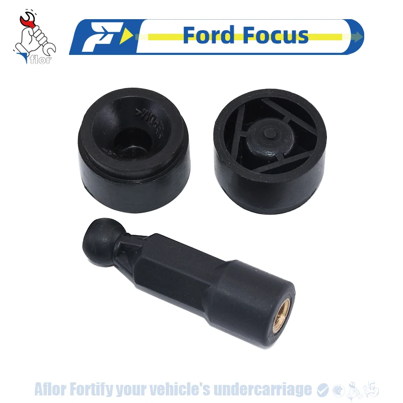 

For Ford Focus Engine Hood Cover Rubber Pads Rubber Sleeves Engine Compartment Fixing Bolt Hood Rubber Gasket Screws