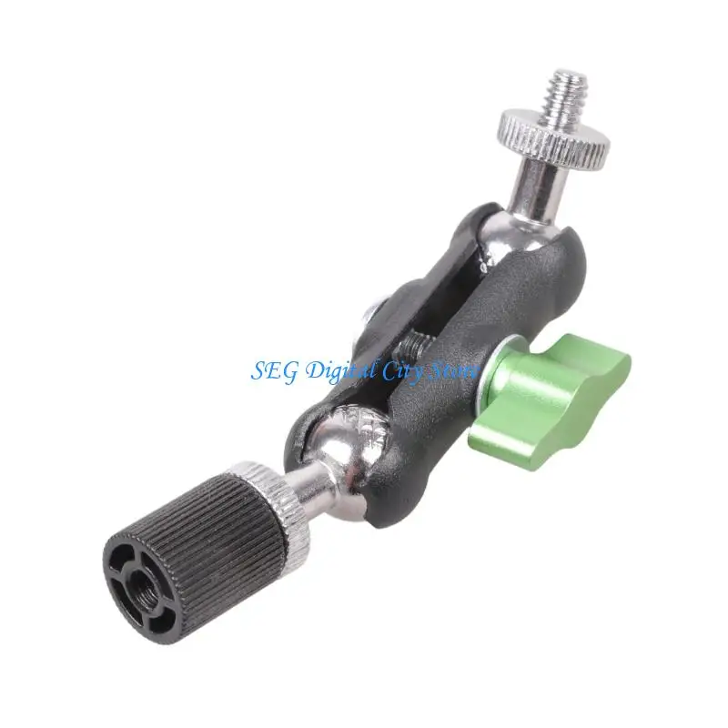 U75B 1/4inch Male to Female Threaded Screw Bracket Adapter Ball Head For Phone