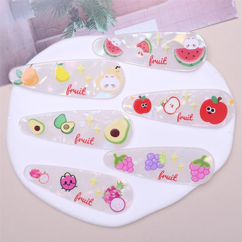 

New arrived 50pcs/lot color pattern print geometry Rectangle shape acrylic cabochon beads diy jewelry garment hair accessory