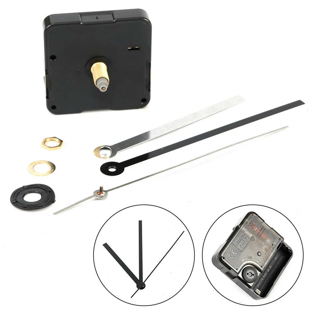 DIY Large Silent Quartz Wall Clock Movement Parts Hands Mechanism Repair Tools Clock Movement Kits Watches Repair Parts