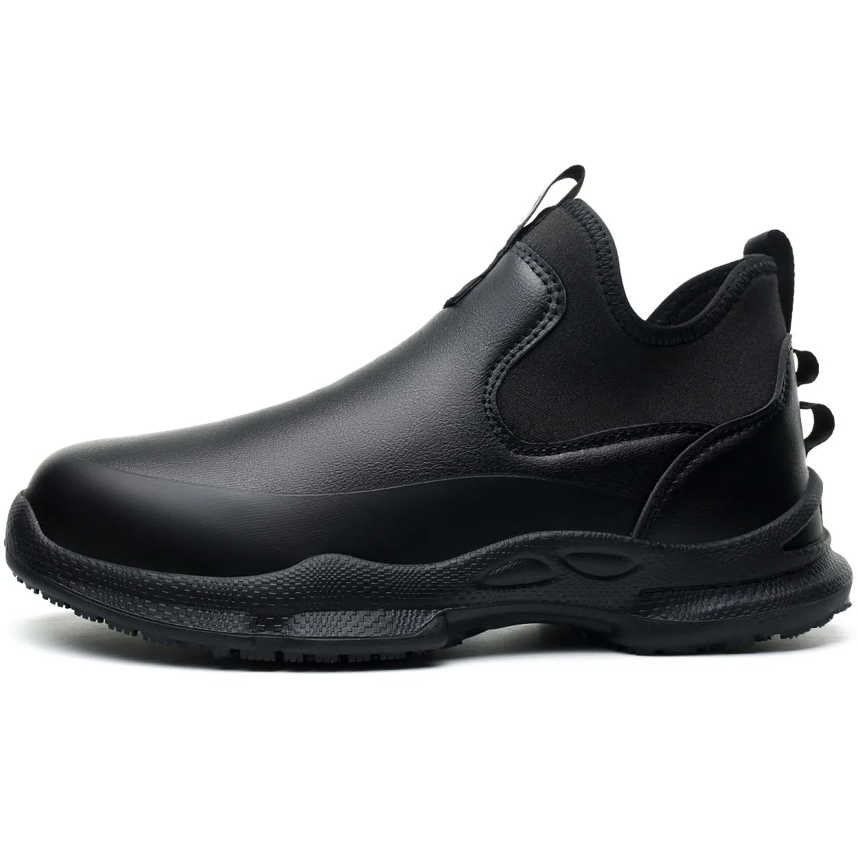 Men Chef Shoes Non-slip Waterproof Oil-proof Shoes Comfortable Work Shoes for Men Resistant Business Casual New Fashion